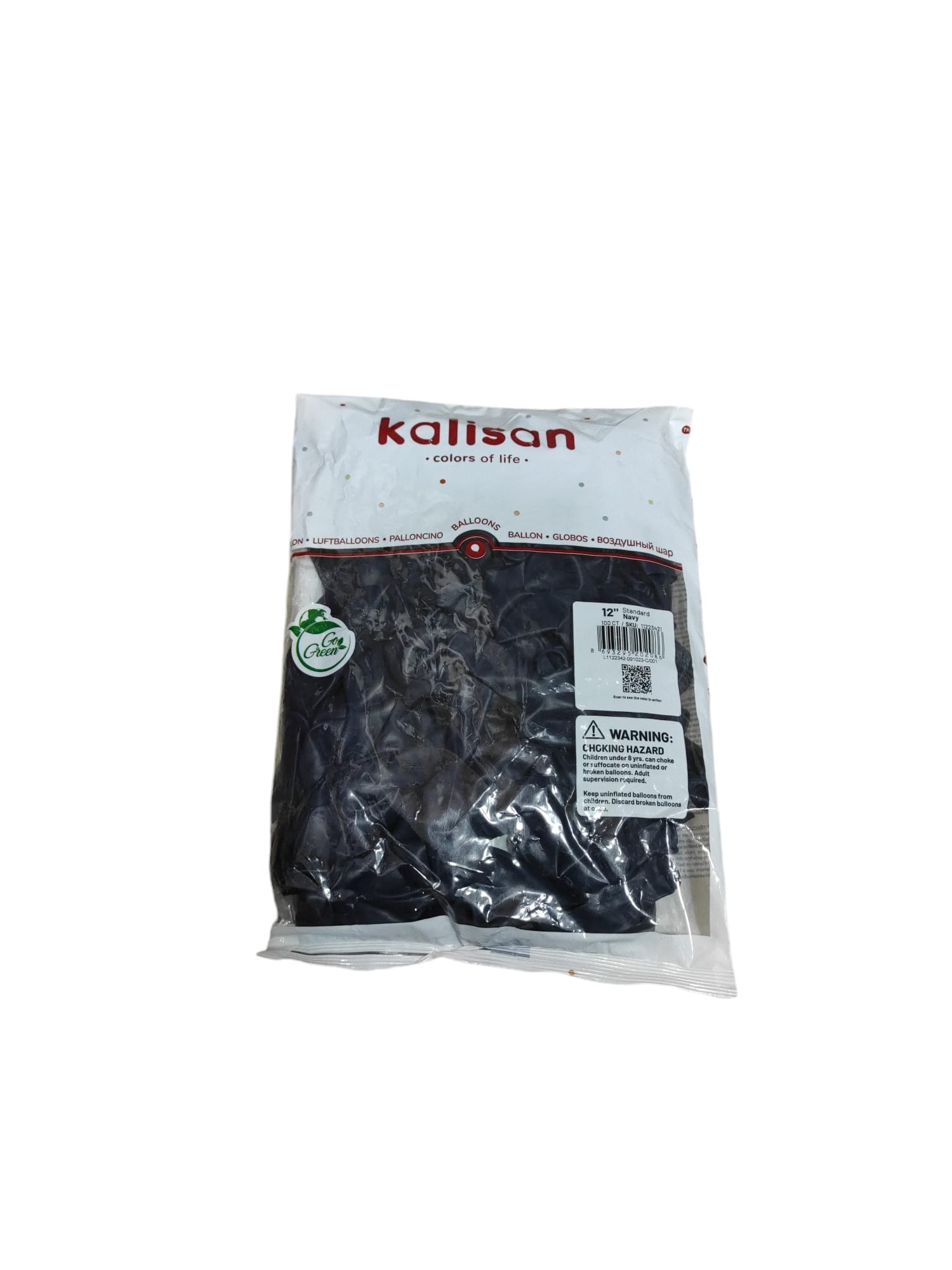 Toptan Kalisan Pastel Gece Mavisi Balon 12 100lü 